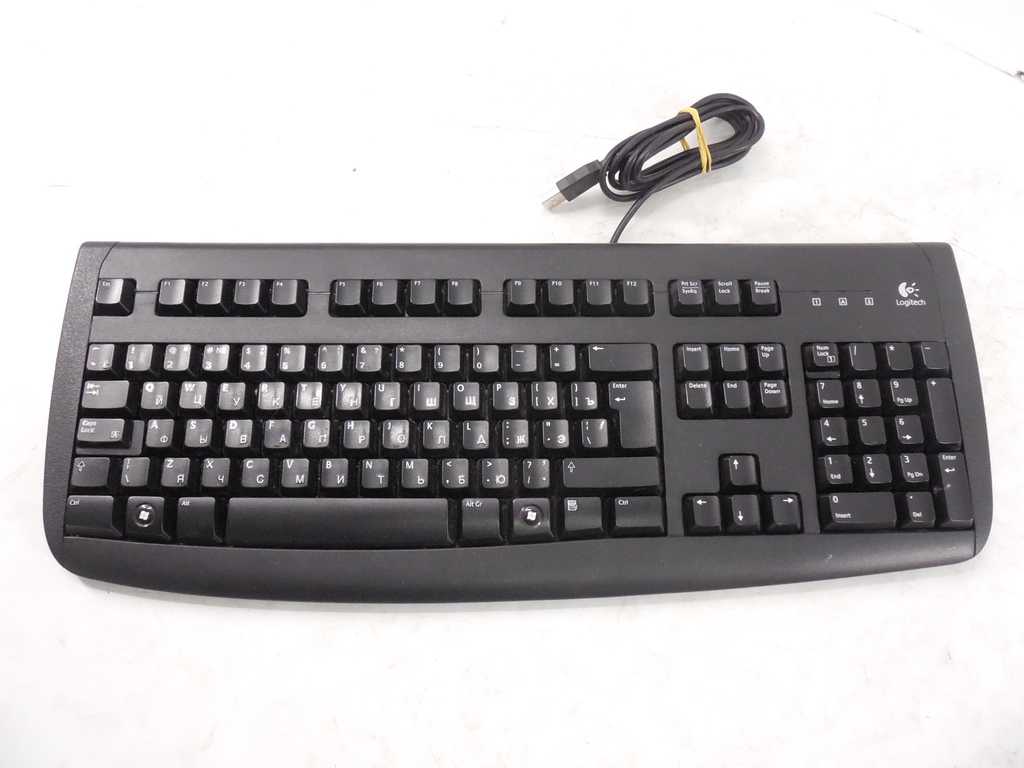 Клавиатура Logitech Deluxe 250 USB, Black - Pic n 254286