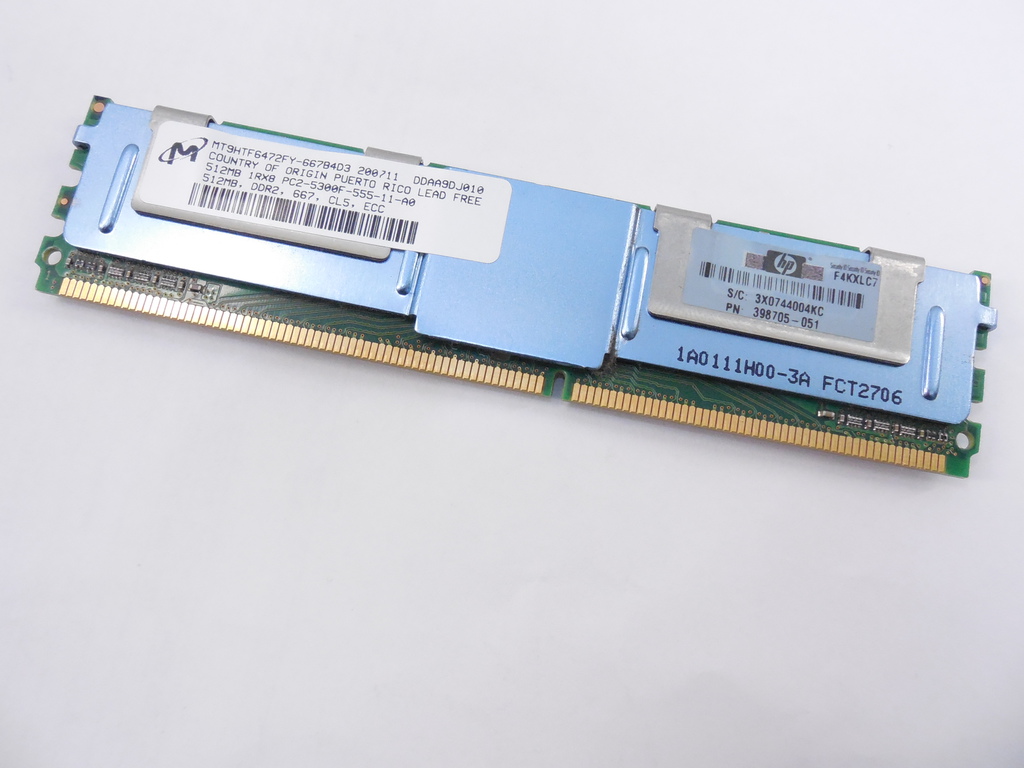 Модуль памяти DDR2 512Mb Fully Buffered - Pic n 256148