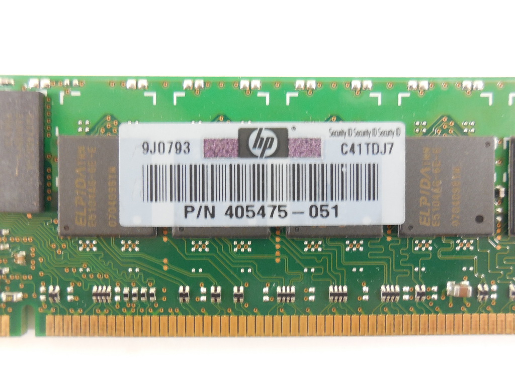 Серверная память DDR2 Elpida 1GB ECC - Pic n 260885