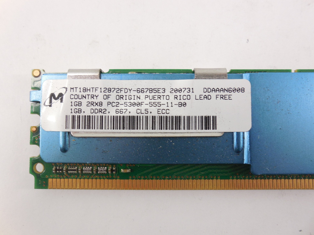 Модуль памяти Micron FB-DIMM DDR2 1Gb  - Pic n 261065