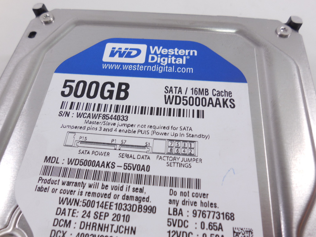 Жесткий диск HDD SATA 500Gb - Pic n 262118