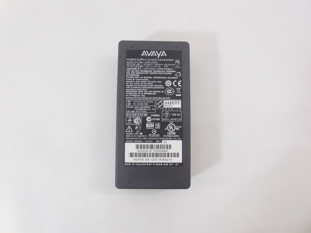 Инжектор PoE Avaya 1151D1 EADP-20XB B - Pic n 275131