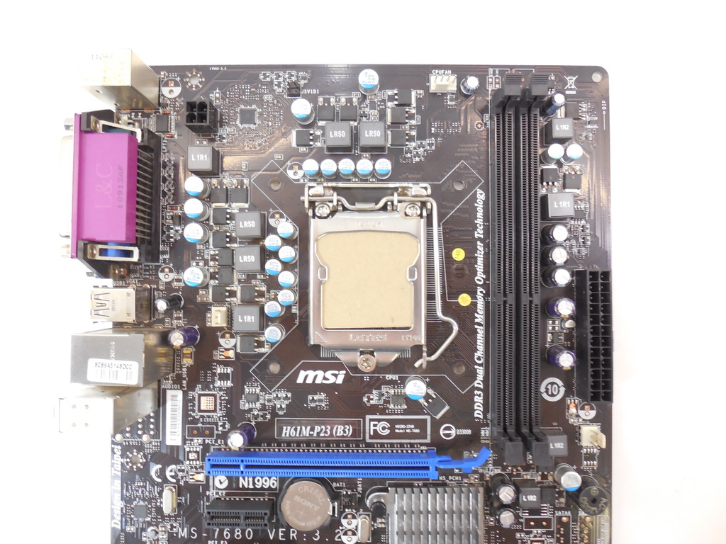 Материнская плата MSI H61M-P23 (B3) - Pic n 275987