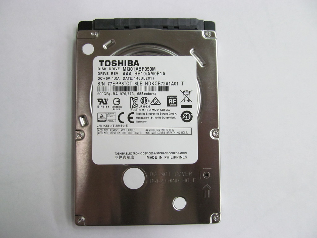 Жесткий диск 2.5 SATA 320GB Toshiba MQ01ABF050M - Pic n 276089