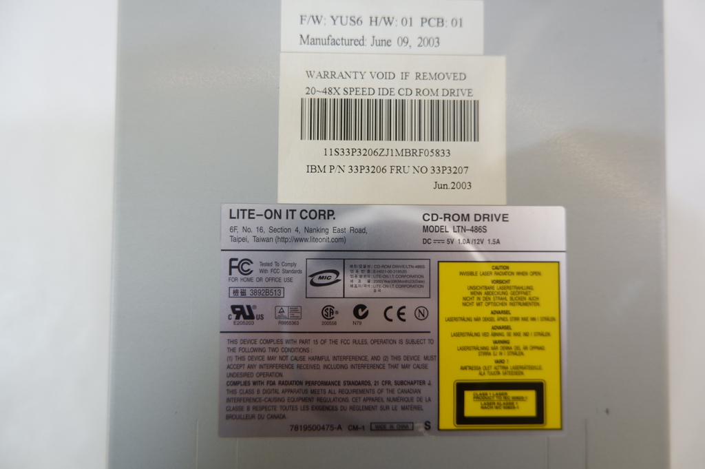 Оптический привод CD ROM Lite-On LTN-486S - Pic n 272199