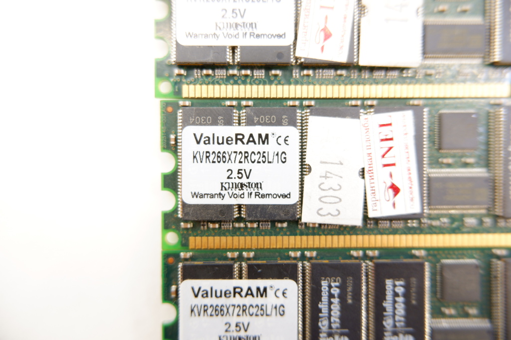 Серверная память Kingston ECC DDR PC2100R 1GB - Pic n 281394