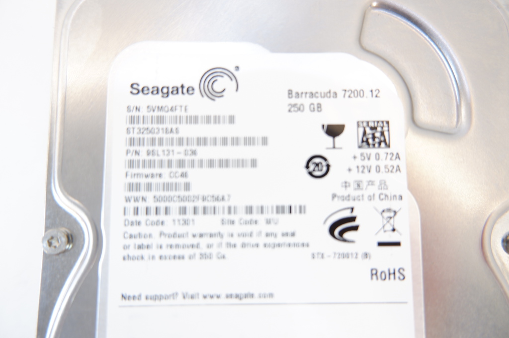 Жесткий диск HDD SATA 250Gb Seagate Barracuda - Pic n 250029