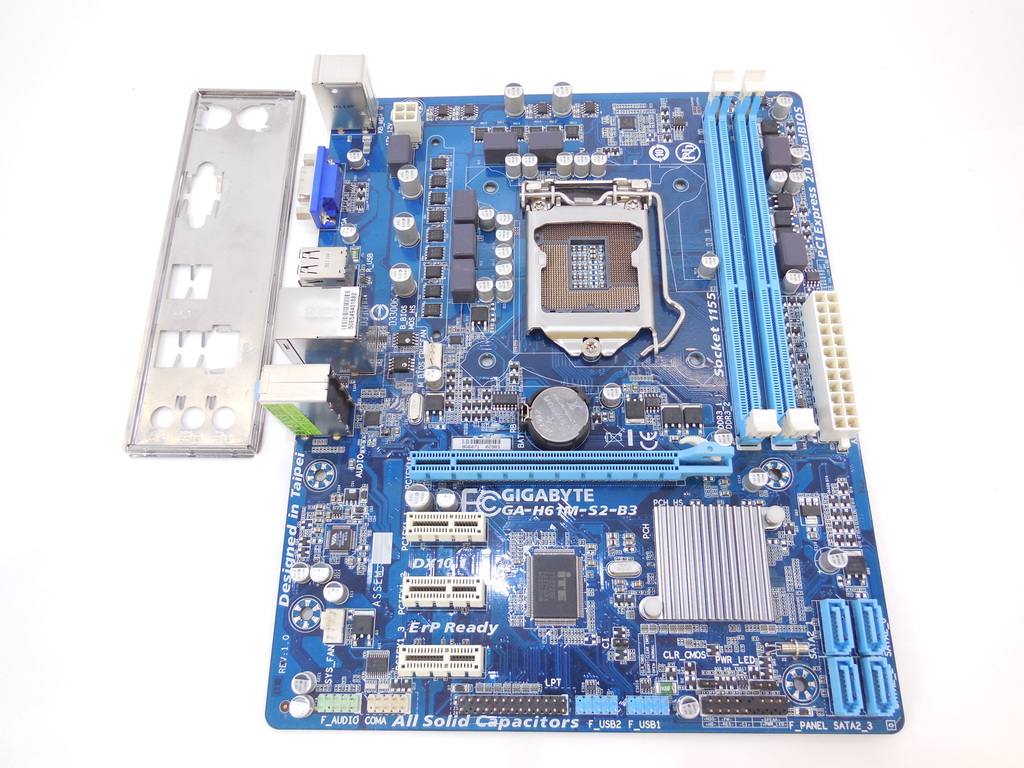 Мат. плата Socket 1155 Gigabyte GA-H61M-S2-B3 - Pic n 282528