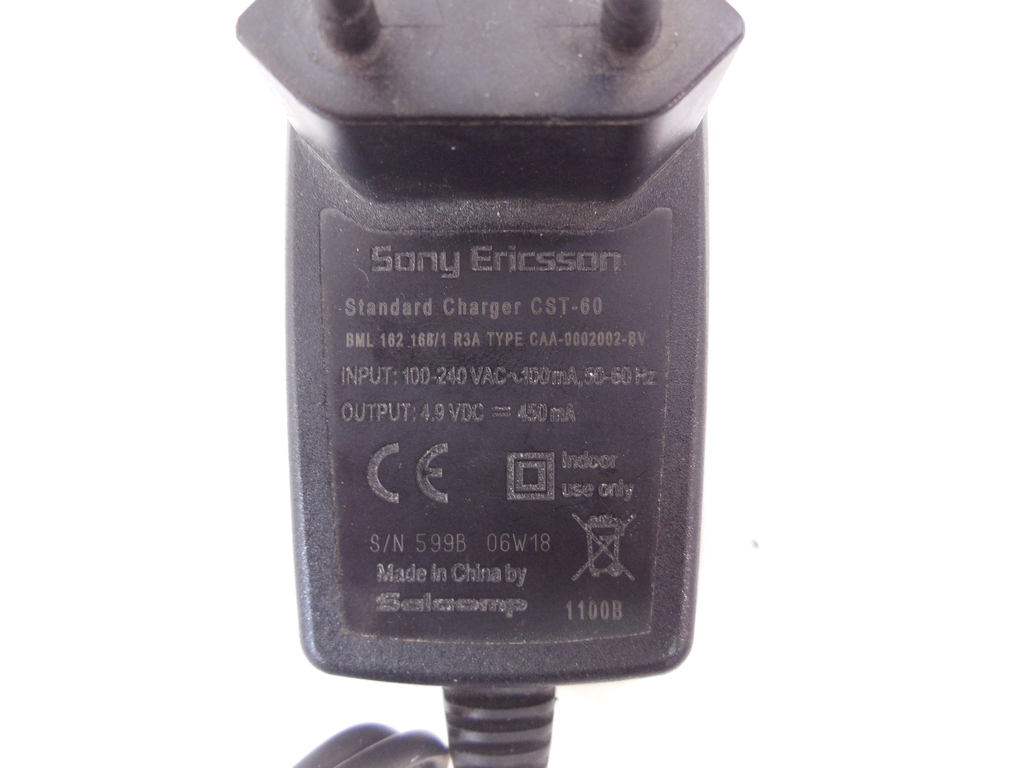 Зарядное устройство Sony Ericsson CST-60 - Pic n 251930