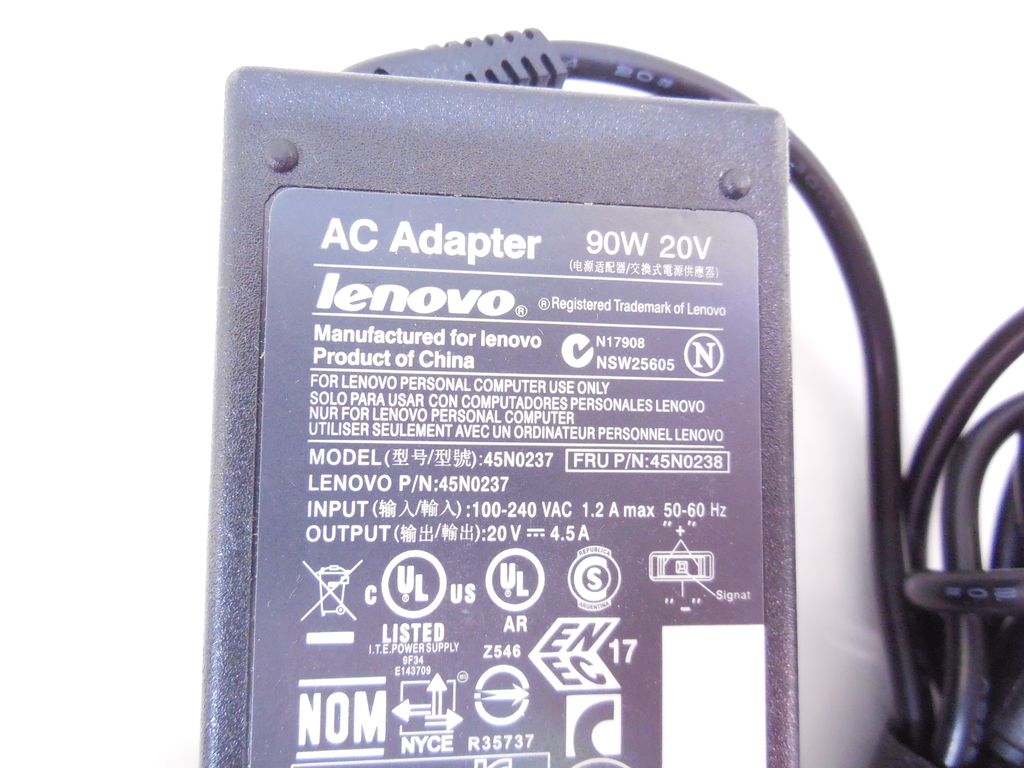 Зарядное устройство ноутбука Lenovo 45N0237 - Pic n 289796