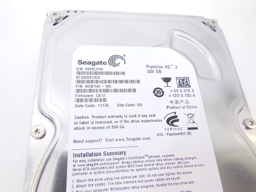 Жесткий диск 3.5 HDD SATA 320Gb Seagate  - Pic n 255233