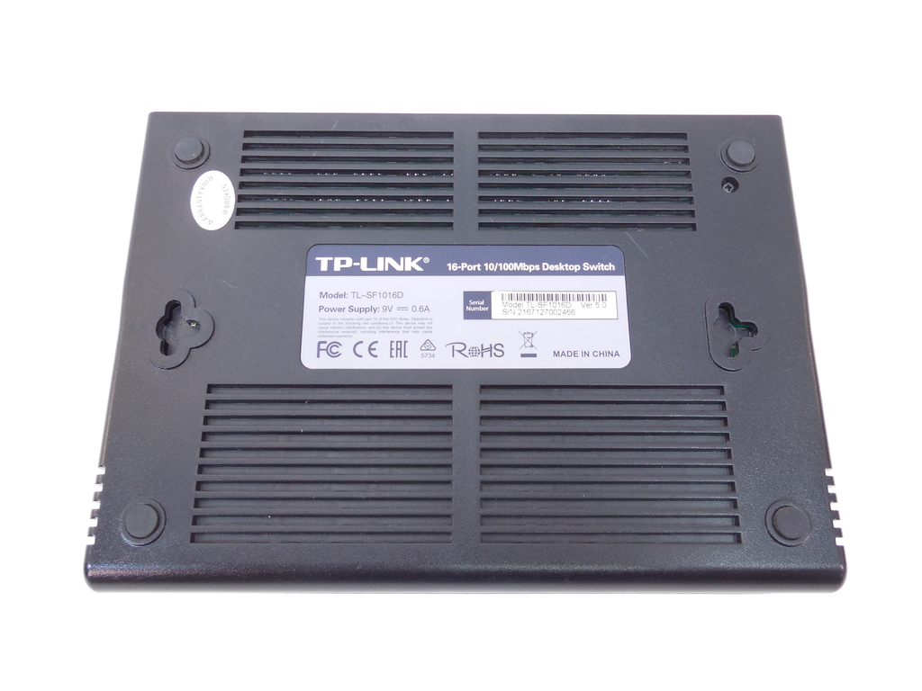 Коммутатор TP-LINK TL-SF1016D, 16 Port 10/100 Mbps - Pic n 290316