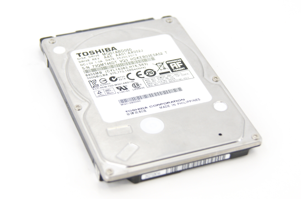 Жесткий диск HDD SATA 2.5" 500GB Toshiba - Pic n 273176