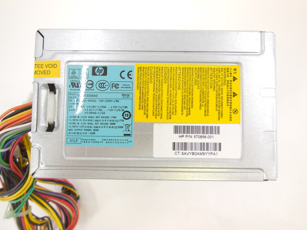 Блок питания HP HP-D3006A0 300W - Pic n 300724