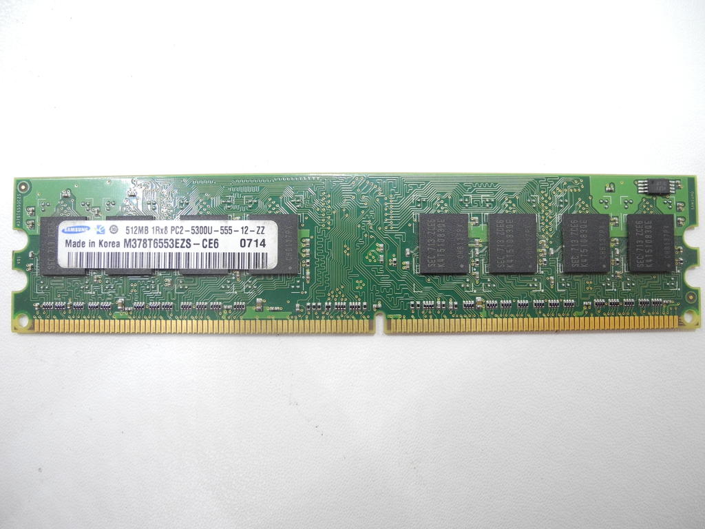 Модуль памяти DDR2 512MB Samsung M378T6553EZS-CE6 - Pic n 300758