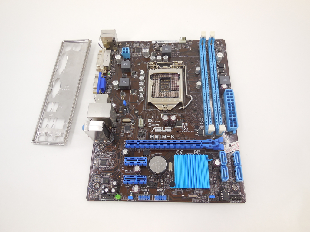 Мат. плата Socket 1155 ASUS H61M-K  - Pic n 282818