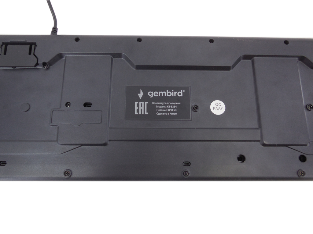 USB Клавиатура Gembird стандартная чёрная - Pic n 301980