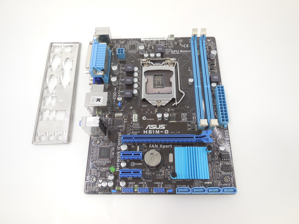 Материнская плата ASUS H61M-D Rev. 1.01 - Pic n 290239