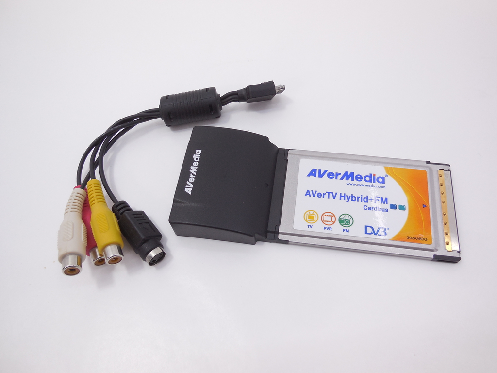 Карта видеозахвата PCMCIA AVerMedia AverTV Hybrid+FM Cardbus - Pic n 309719