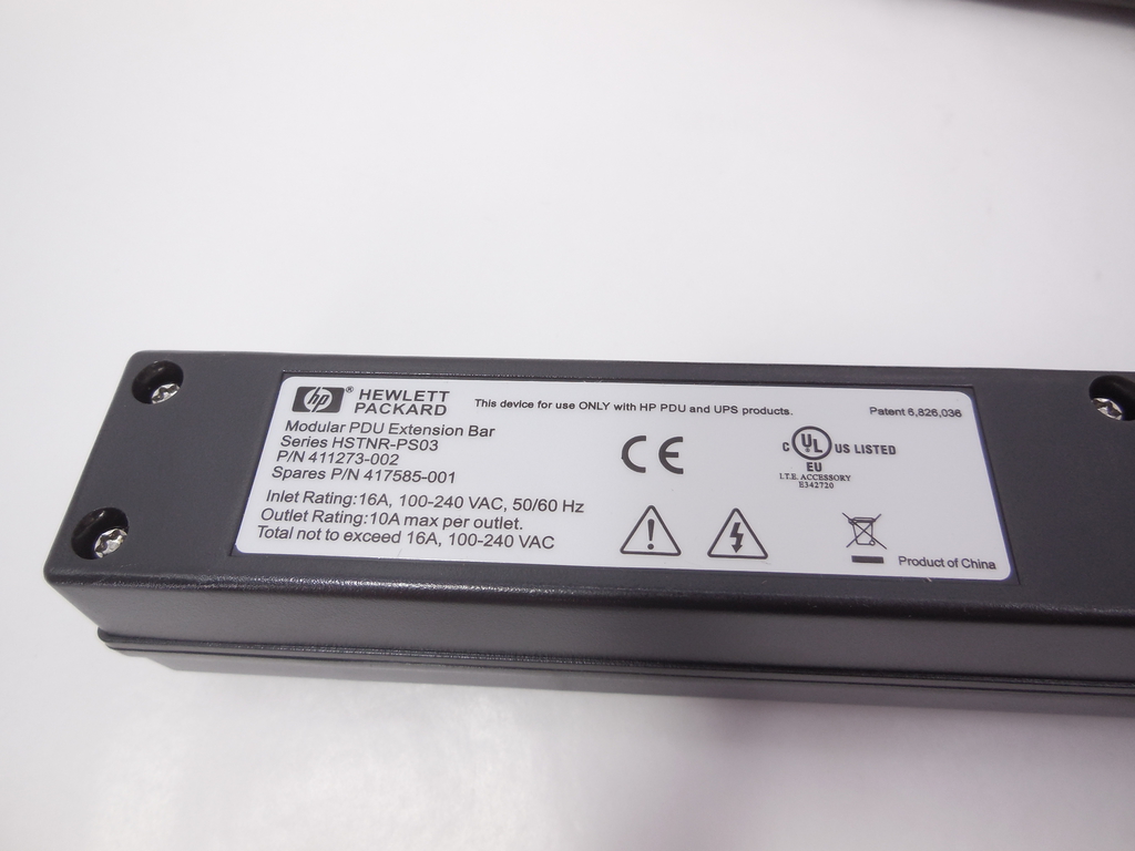 Модуль распределения питания HP HSTNR-PS03 Modular PDU Extension Bar 411273-002, 417585-001 - Pic n 309790