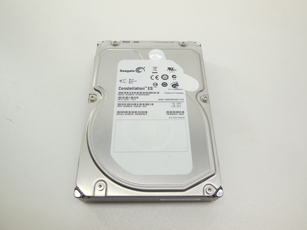 Жесткий диск SAS 3.5" 2Tb Seagate Consellation ES (ST32000444SS)  - Pic n 310071