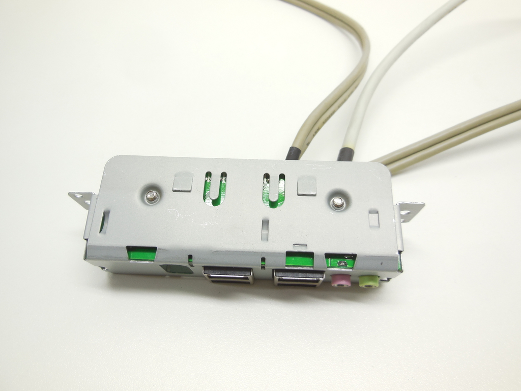 Плата разъемов USB и Audio на переднюю панель корпуса ПК. Размер панели 23x115 мм. - Pic n 310186