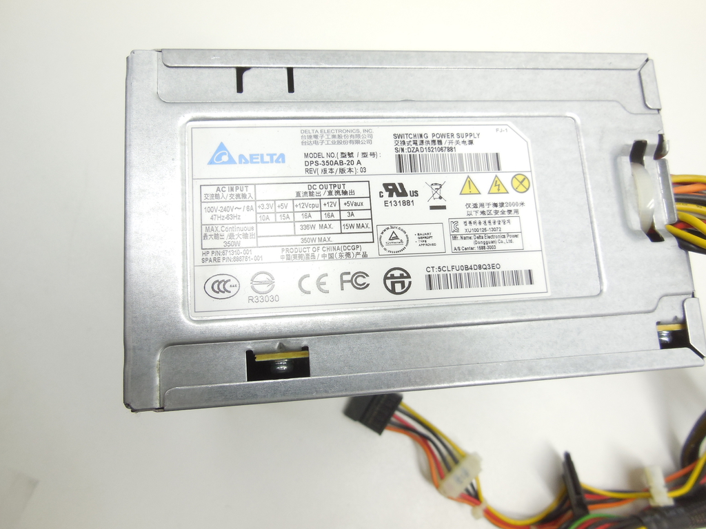 Блок питания 350W Delta DPS-350AB-20A - Pic n 310255