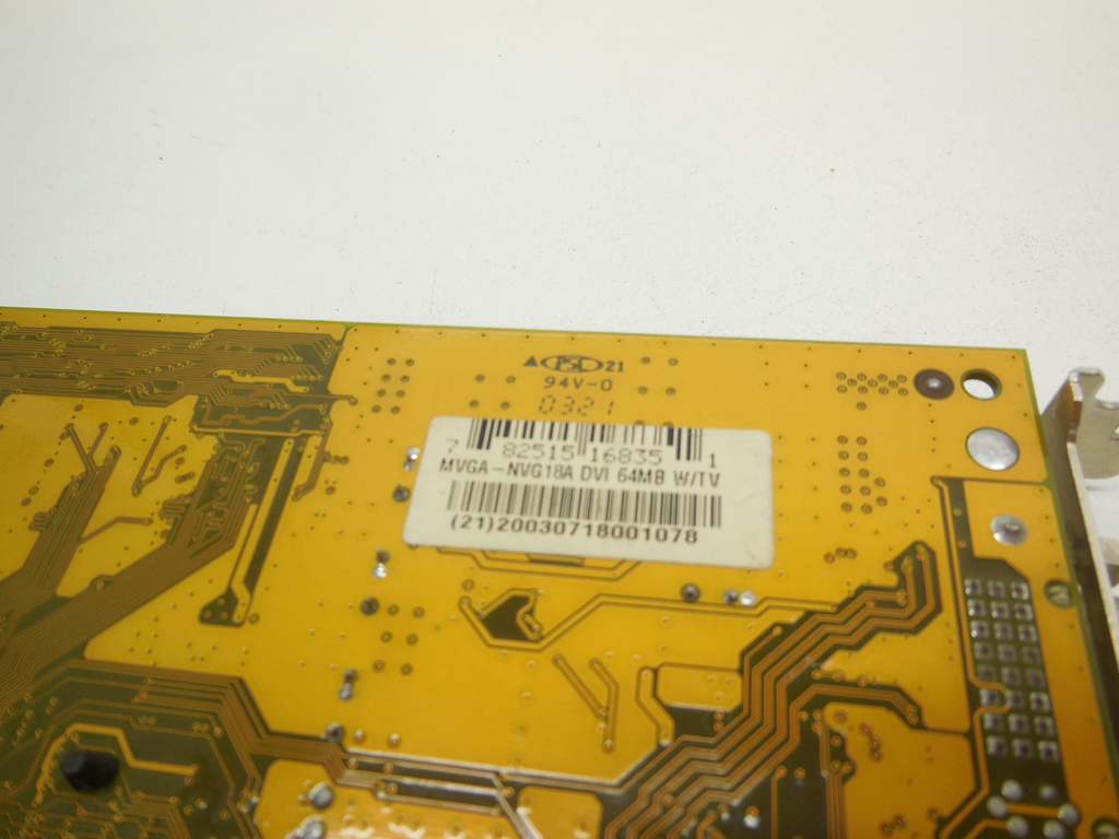 Видеокарта AGP 4x PixelView MVGA-NVG18A NVIDIA GeForce4 MX 440 - Pic n 310300