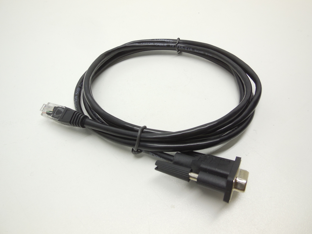 Кабель консольный Serial COM (DB9F) to RJ45 (8pin) - Pic n 310365