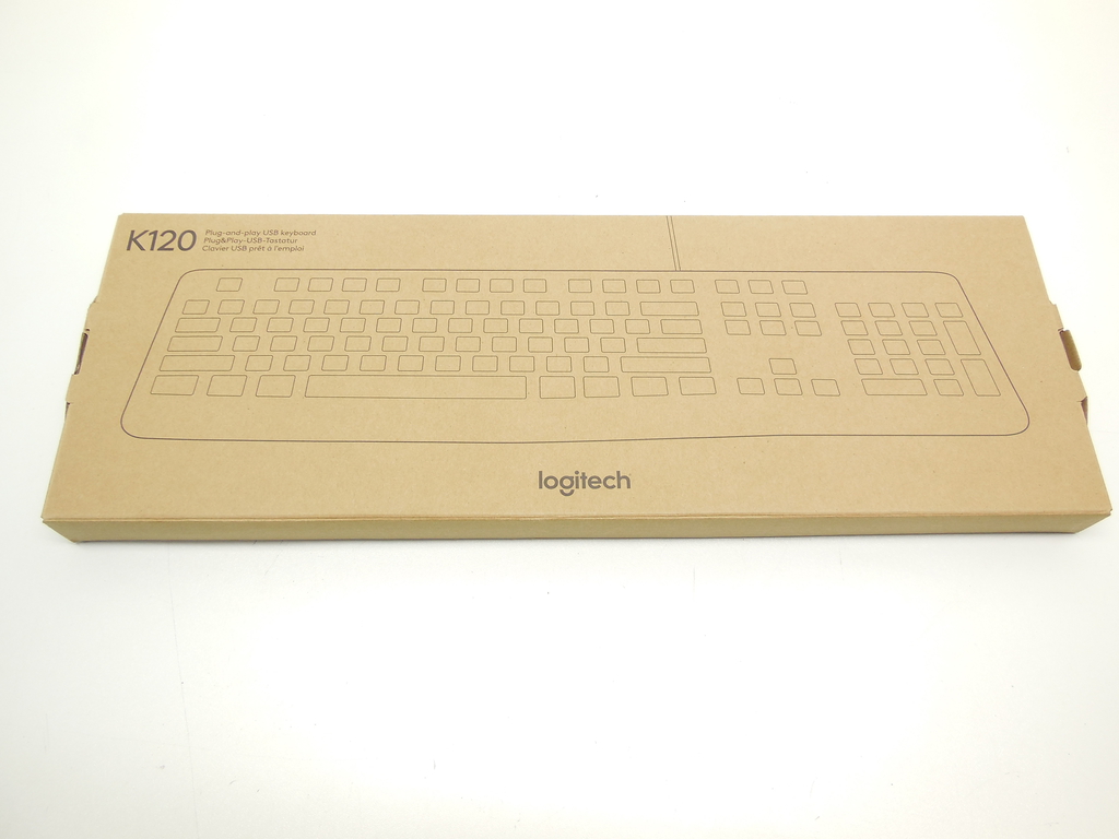 Клавиатура LOGITECH K120 USB черная - Pic n 310664