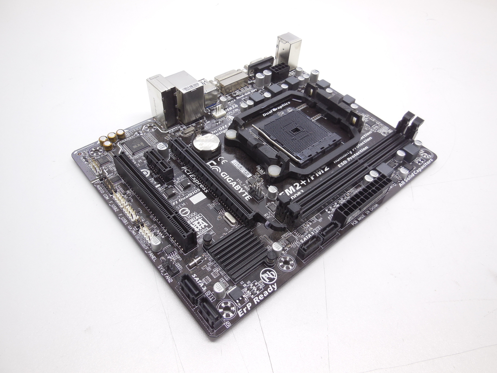 Материнская плата Socket FM2, FM2+ Gigabyte GA-F2A68HM-DS2 Рамка задних портов в комплекте - Pic n 310827