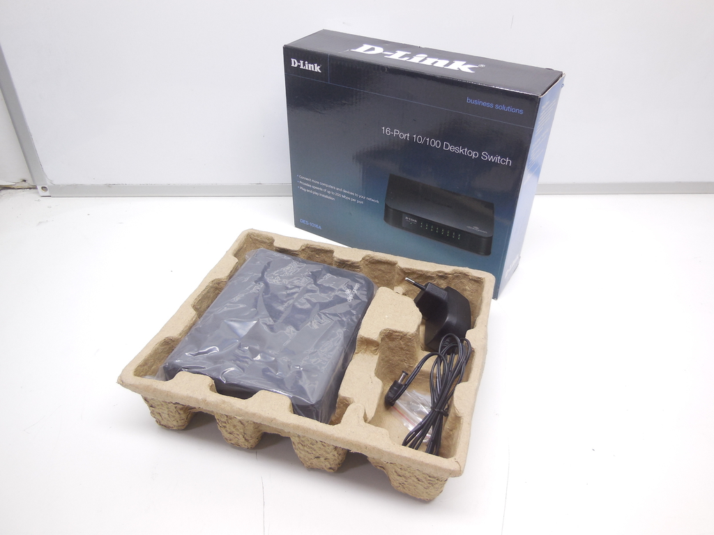 Коммутатор D-link DES-1016A E1, Неуправляемый, 16 портов Ethernet 10/100 Мбит сек - Pic n 310865