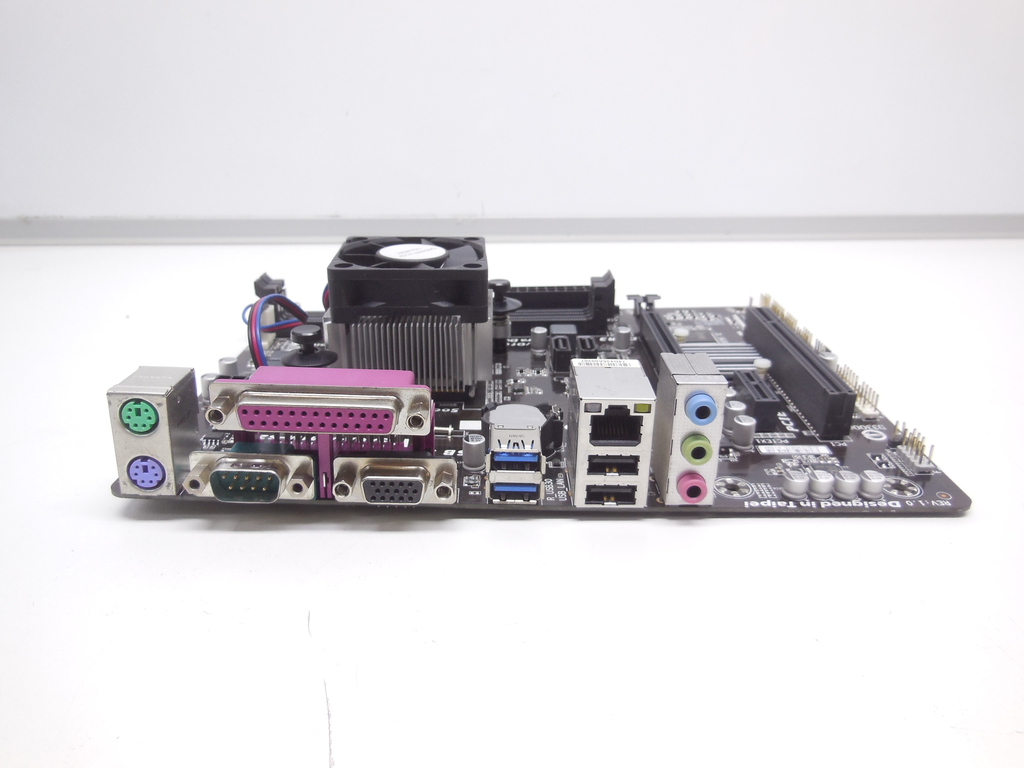 Материнская плата Socket AM1 (FS1B) Gigabyte GA-AM1M-S2P (rev. 1.0) С процессором 4 ядра AMD Sempron 3850 (1.3 ГГц) - Pic n 310867