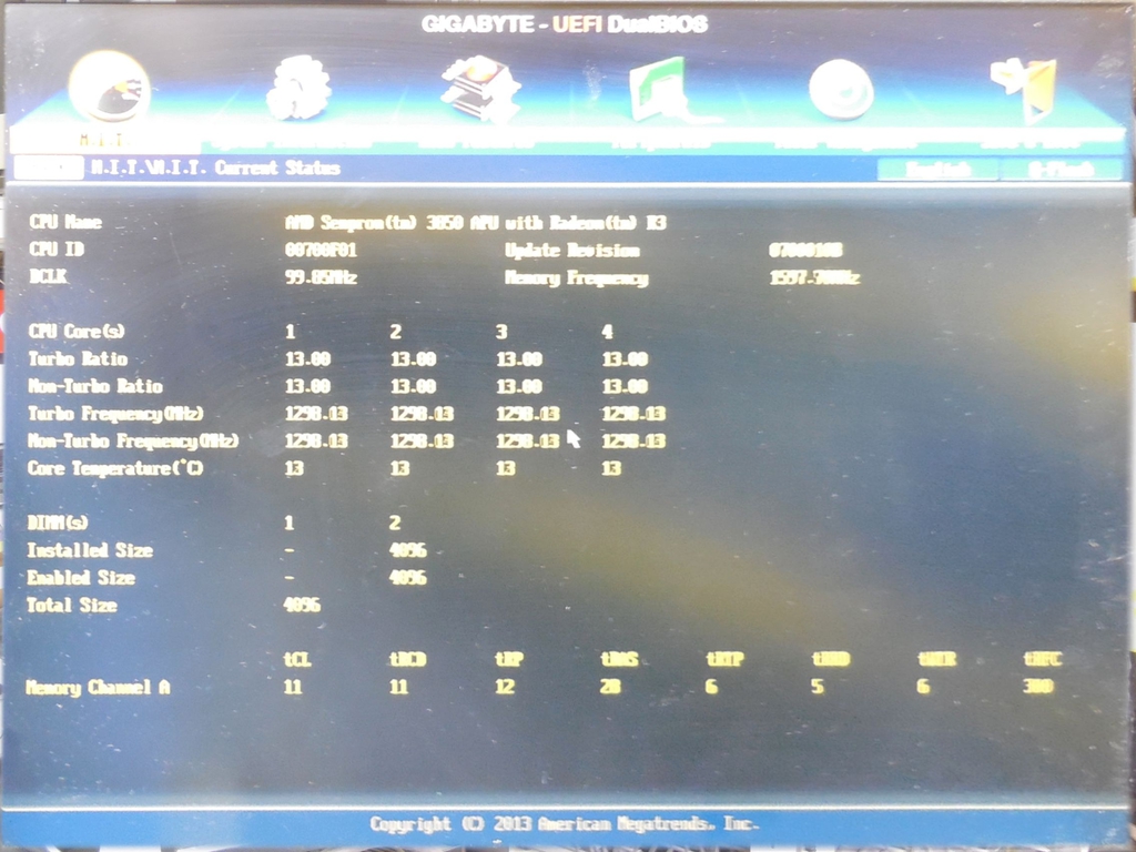 Материнская плата Socket AM1 (FS1B) Gigabyte GA-AM1M-S2P (rev. 1.0) С процессором 4 ядра AMD Sempron 3850 (1.3 ГГц) - Pic n 310867