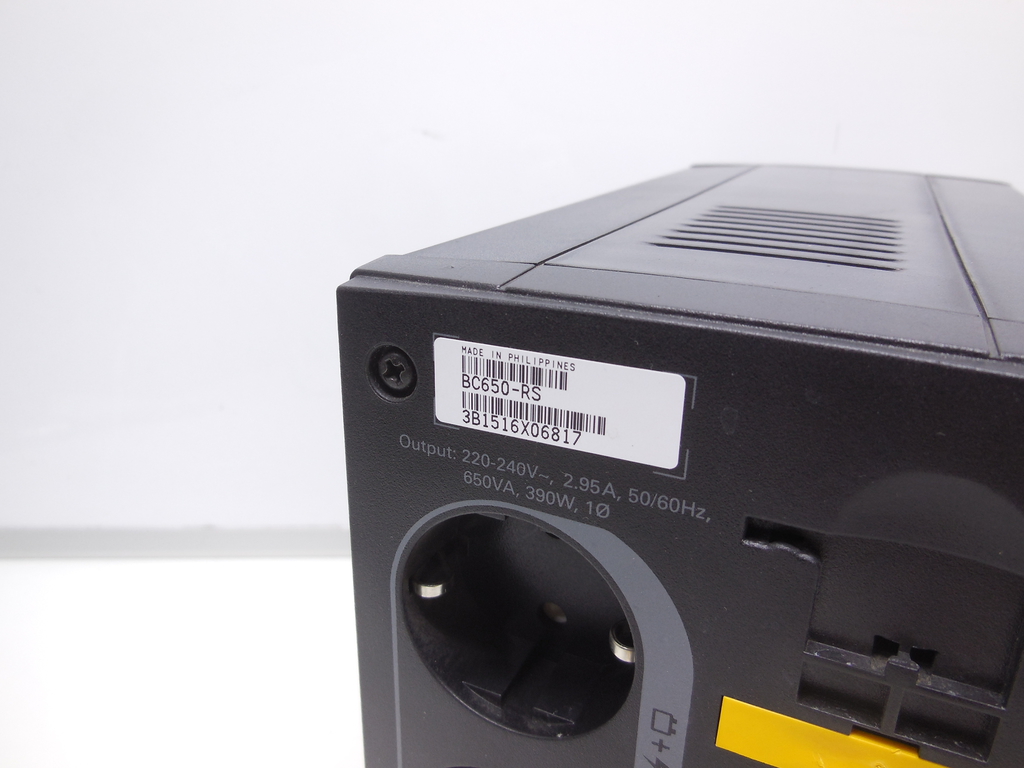 ИБП Интерактивный APC Back-UPS BC650-RS С рабочей батареей - Pic n 310936