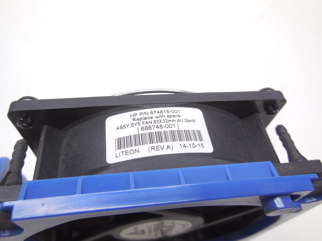 Вентилятор 92мм Delta Electronics AFC0912DF-BG98 от сервера HP ML 310 Rear system Fan - Pic n 310992
