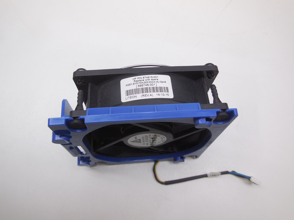 Вентилятор 92мм Delta Electronics AFC0912DF-BG98 от сервера HP ML 310 Rear system Fan - Pic n 310992