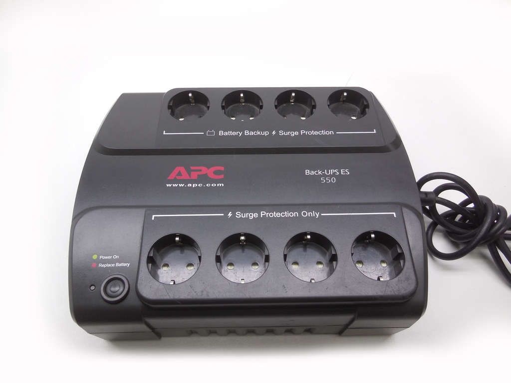 Источник бесперебойного питания APC Back-UPS ES 550 (BE550-RS) - Pic n 311003