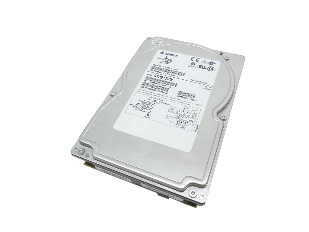 Редкий старый жесткий диск SCSI 68pin 9.1Gb Seagate Barracuda ST39173W P/N: 9J4007-010 - Pic n 311007