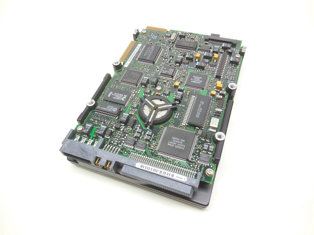 Редкий старый жесткий диск SCSI 68pin 9.1Gb Seagate Barracuda ST39173W P/N: 9J4007-010 - Pic n 311007