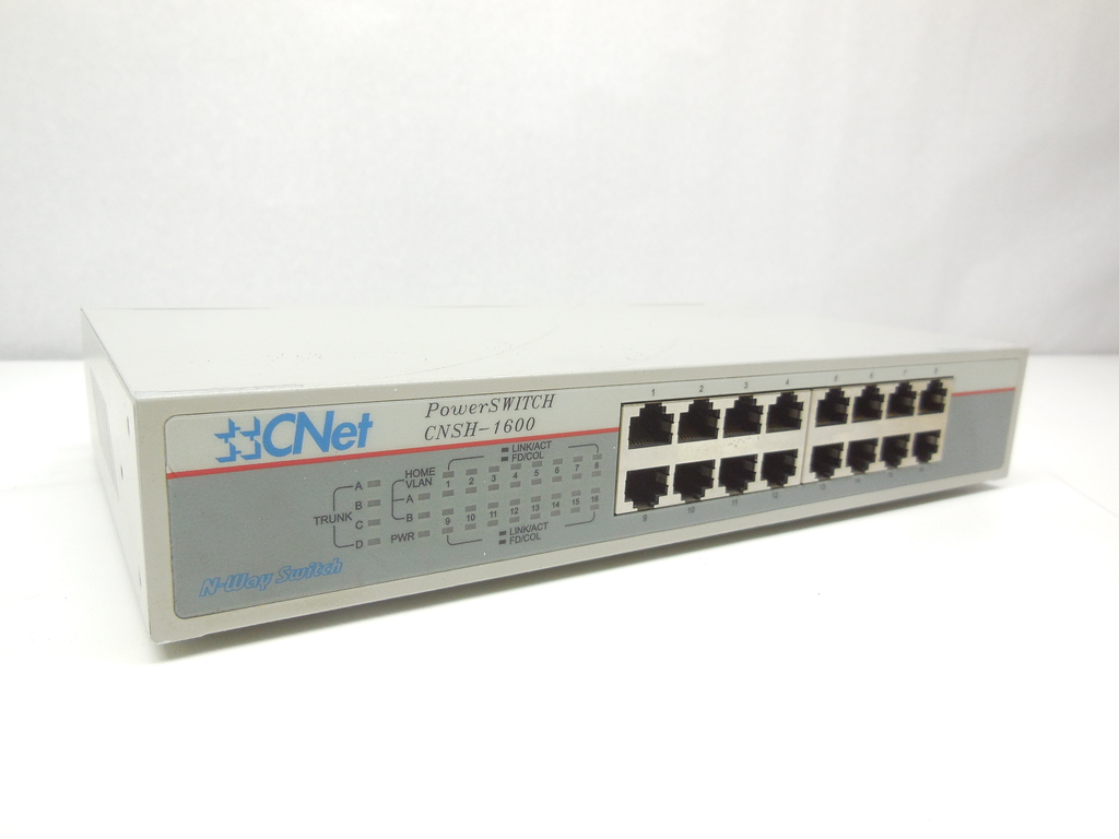 Коммутатор неуправляемый CNet CNSH-1600 Power Switch 16 Port, 100 Мбит/с - Pic n 311042