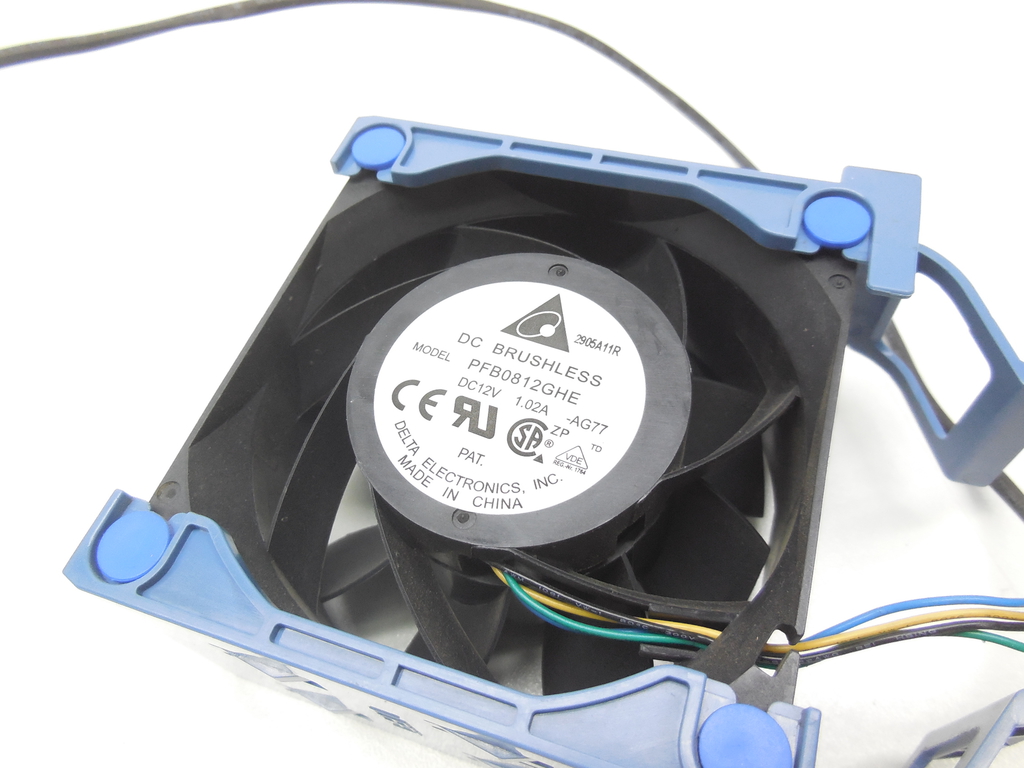 Вентилятор 80мм Delta Electronics PFB0812GHE-AG77 от сервера HP ML 110 G7 PCI Fan - Pic n 311043
