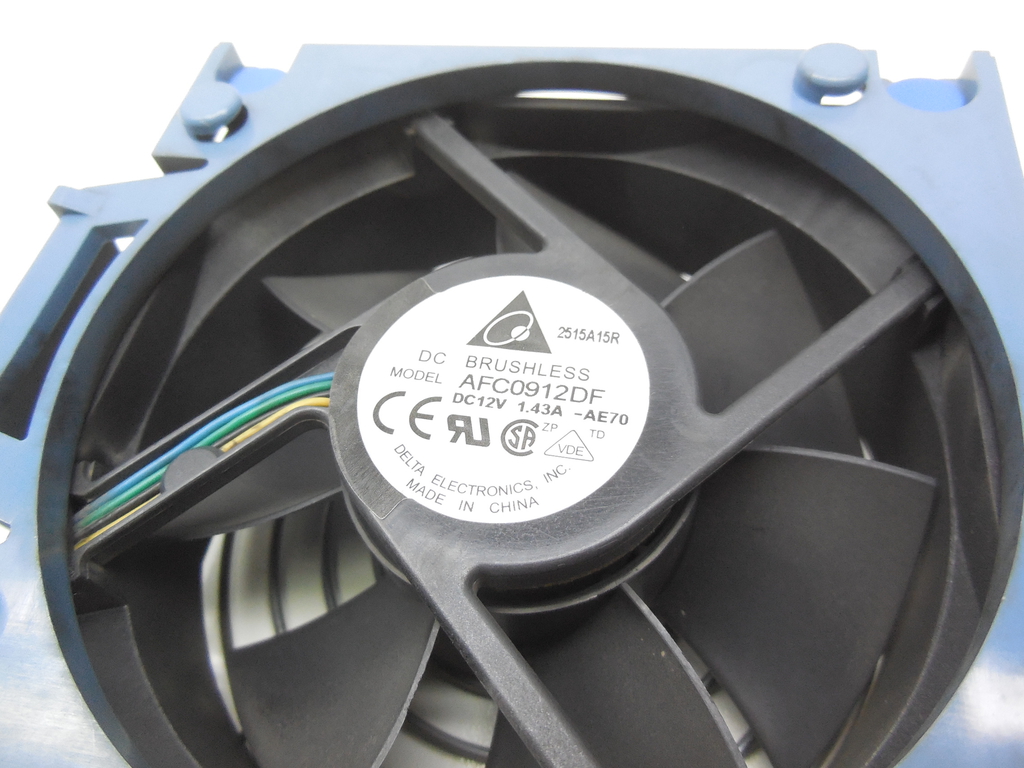 Вентилятор 92мм Delta Electronics AFC0912DF-AE70 от сервера HP ML 110 G7 SYS Fan - Pic n 311046