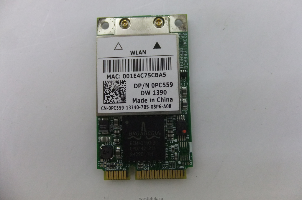 Модуль Wi-Fi mini-PCI-E BroadCom BCM94311MCG - Pic n 98690