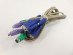 Кабель для KVM Switch 2xPS/2(п)+VGA(м) to