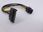 Переходник SATA на 6-pin для видеокарты 19см