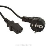 Кабель компьютер — розетка 220V 1. 8м Европейский