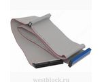 IDE cable 80жил UDMA66 3 connectors 25-45см