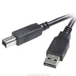 Кабель USB Type A — USB Type B длинна 1.8 метра