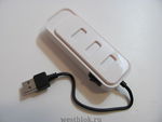 USB-хаб HB-6004H Сетевой фильтр Белый